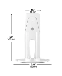 Sanus WSFME12 Fixed Speaker Wall Mounts for Sonos Ear 100 - Pair