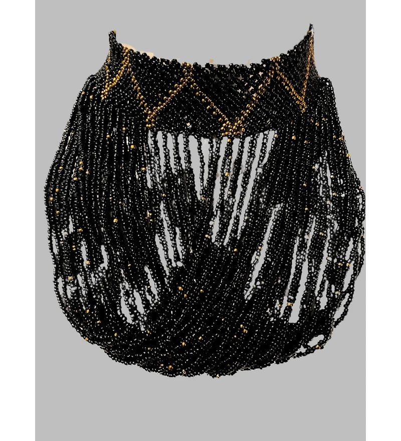 Shani African Beaded Choker Necklace for Women – Adjustable Handcrafted Maasai Jewelry