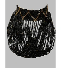 Shani African Beaded Choker Necklace for Women – Adjustable Handcrafted Maasai Jewelry