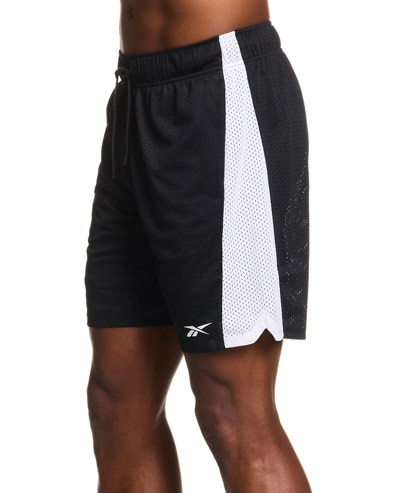 Reebok Men's Basketball Mesh 9" Shorts