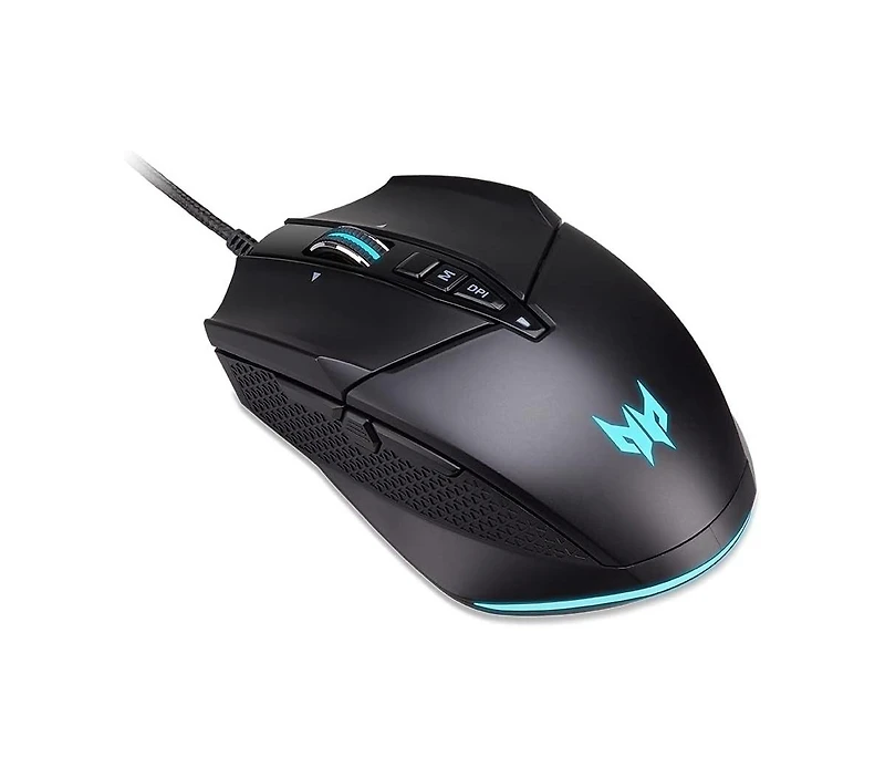 acer Predator Cestus 335 Gaming Mouse with PixArt 3370 Sensor, Adjustable Dpi Settings & 16.8 Million Rgb Color Lighting Combinations