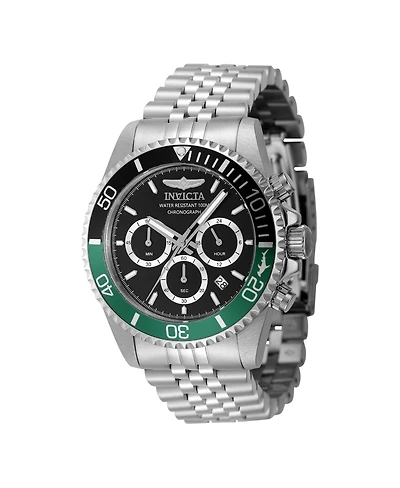 Invicta Men's 48380 Pro Diver Quartz Chronograph Black Dial Watch