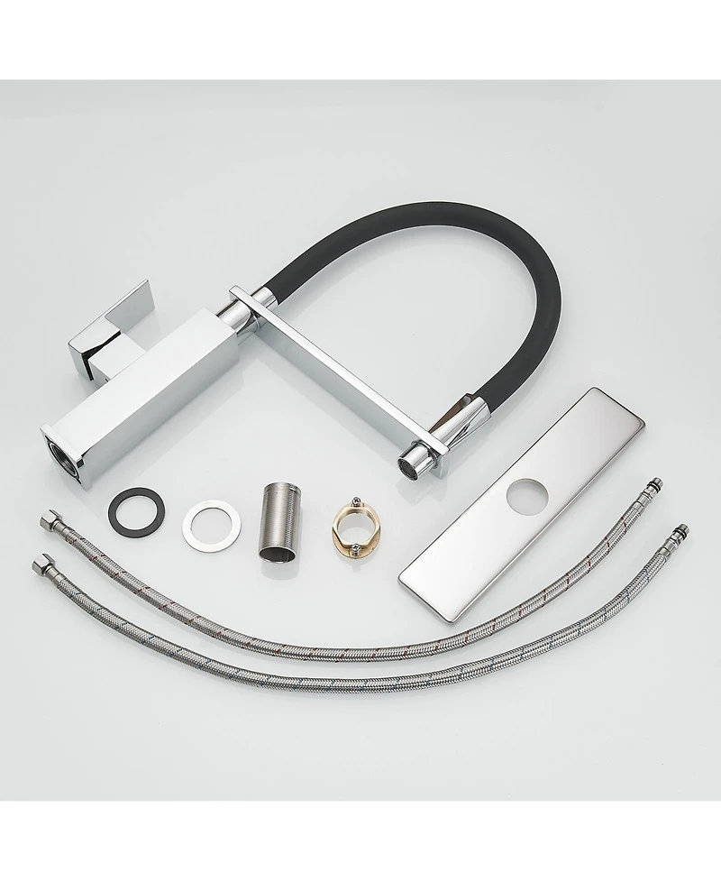 Single-Handle Pull-Down Sprayer 1 Spray High Arc Kitchen Faucet