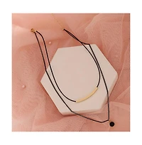 Bar Charm Multi-Layer Necklace