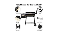 Portable Outdoor Bbq Grill for Backyard, Patio, or Camping Cookouts
