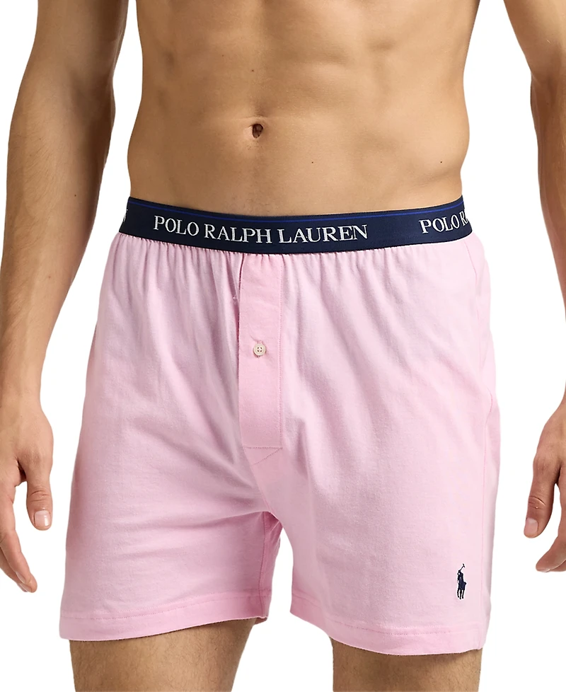 Polo Ralph Lauren Men's 3-Pk. Cotton Classic Knit Boxers