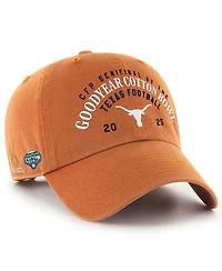 '47 Brand Men's Texas Orange Texas Longhorns College Football Playoff 2025 Cotton Bowl Clean Up Adjustable Hat
