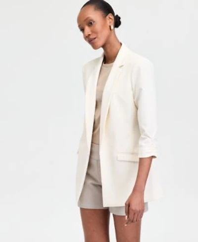 I.N.C. International Concepts Womens Menswear Blazer P Xs 4x Created For Macys