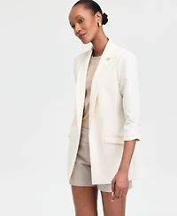 I.N.C. International Concepts Womens Menswear Blazer P Xs 4x Created For Macys