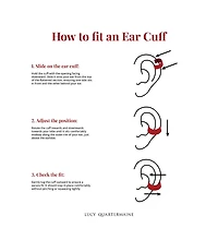 Art Deco Ear Cuff Earring