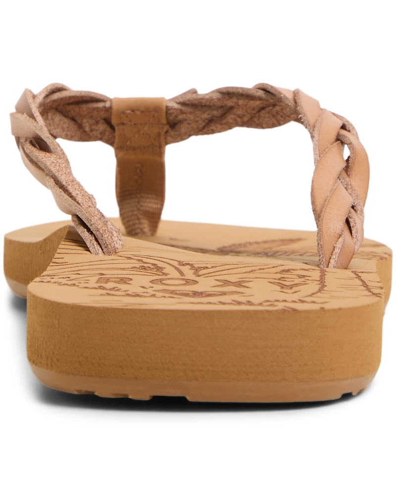 Roxy Women's Feel Breezie Slip-On Flat Sandals