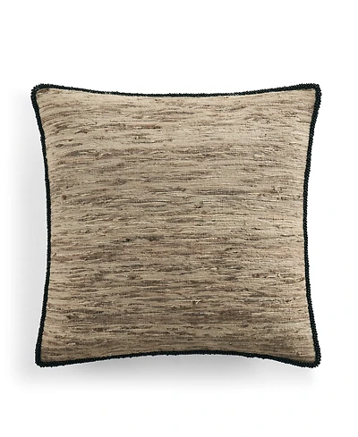 Donna Karan Home Beaded Decorative Pillow, 16" x 16"