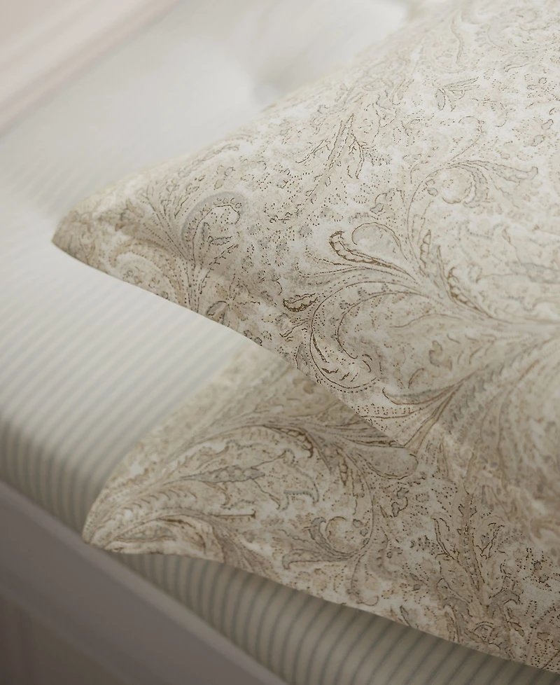 Lauren Ralph Lauren Marah Paisley Cotton Percale 3-Pc. Duvet Cover Set