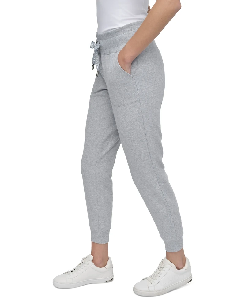 Dkny Sport Women's Logo-Drawstring High-Rise Joggers