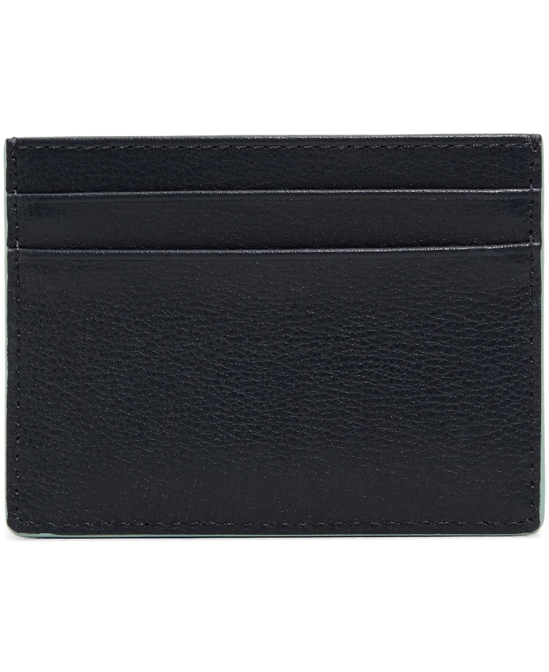 Ted Baker Pebble Navy Leather Wallet