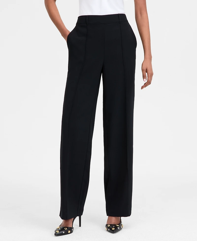 I.n.c. International Concepts Women's Straight-Leg Pull-On Pants, Exclusively at Macy's