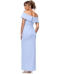 Xscape Off-The-Shoulder Gown