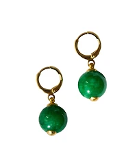 Nadene — Jade drop earrings