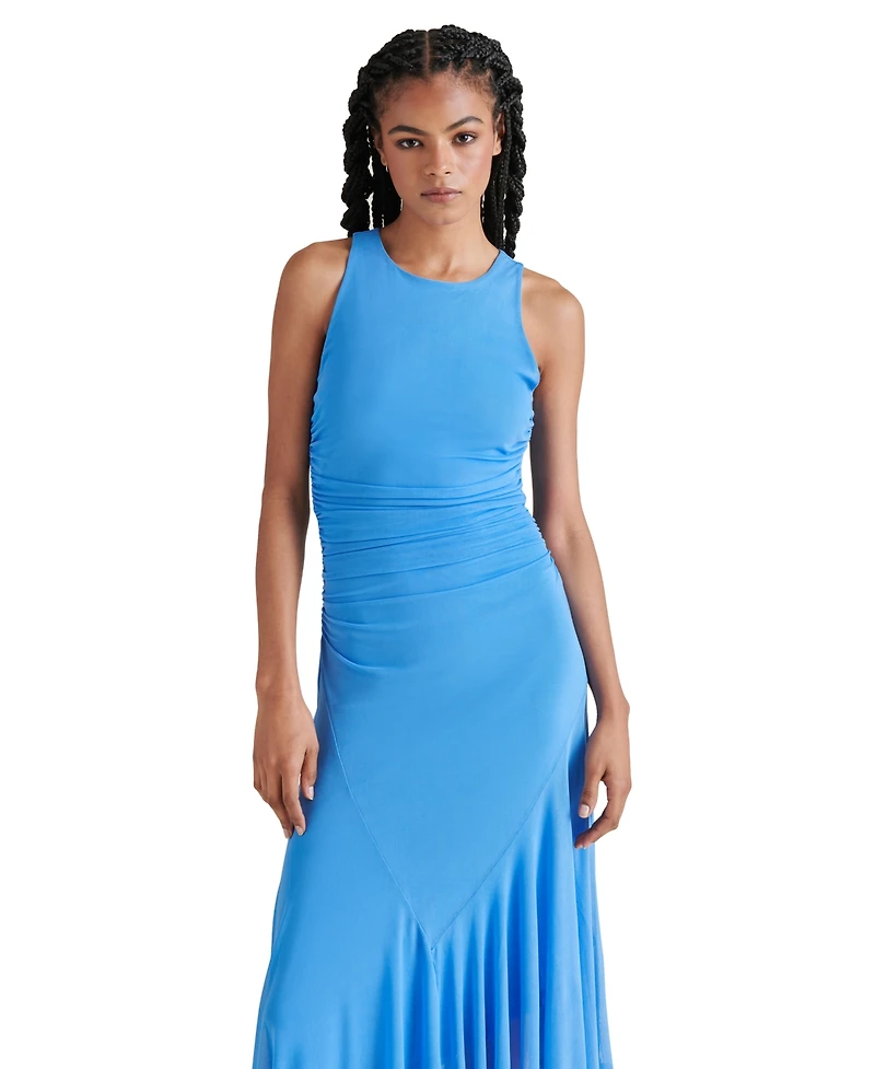 Steve Madden Women's Laney Asymmetrical Hem Sleeveless Dress