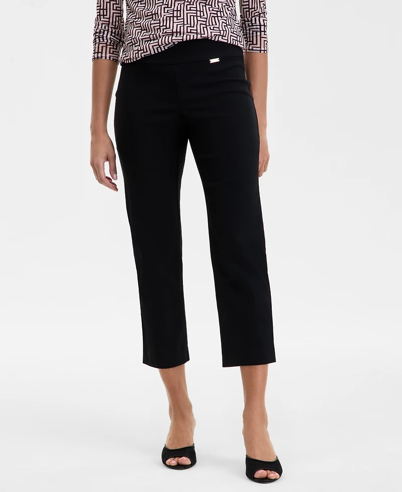 I.n.c. International Concepts Women's Cropped Pull-On Pants, Exclusively at Macy's