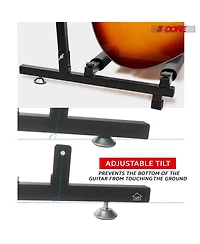5 Core Guitar Rack Stand • Multi Guitars Holder Storage Stands for Acoustic Electric and Bass Soporte Para Guitarra