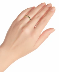 Giani Bernini Cubic Zirconia Eternity Band 18k Gold-Plated Sterling Silver, Exclusively at Macy's