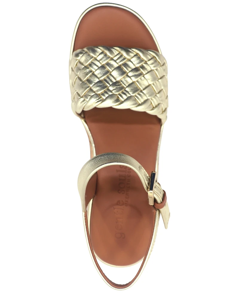 Gentle Souls Women's Dorris Wedge Sandals