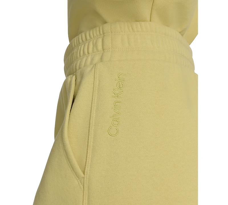 Calvin Klein Women's Smocked Waistband Midi Shorts