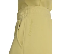 Calvin Klein Women's Smocked Waistband Midi Shorts