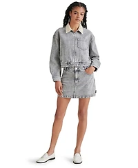Steve Madden Women's Abaco Denim Mini Skirt