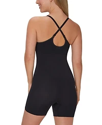Maidenform Women's Everyday Seamless Shapewear Mid-Thigh Bodysuit DMS834