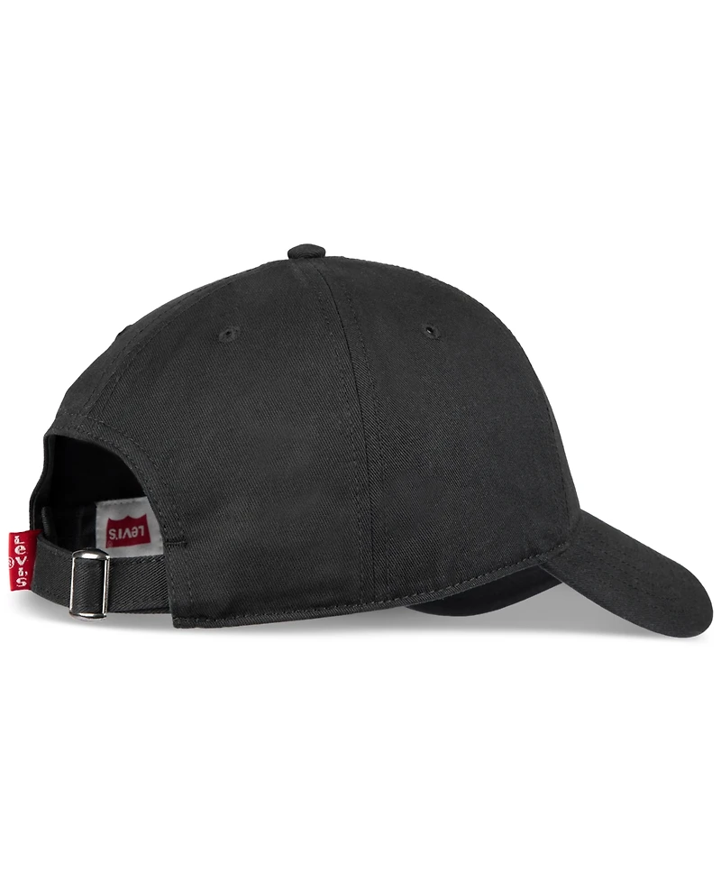 Levi's Men's Relaxed Double Horse Logo Patch Baseball Hat