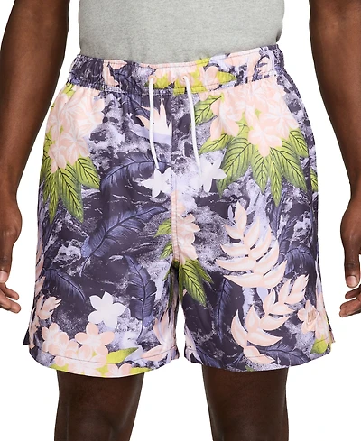 Nike Club Men's Woven Flow Floral Print Drawstring Shorts