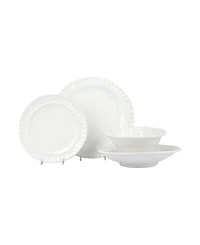 Vietri Pietra Serena Four-Piece Place Setting