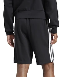adidas Men's Essential Three Stripes Fleece Shorts