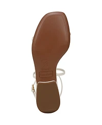 Franco Sarto Women's Misty Open Square Toe Strappy Sandals