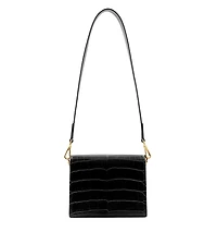 Jw Pei Handbags Mini Flap Croc Crossbody Bag