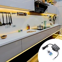DELight Del-CON01 2 Pack Controller with 23-Key Remote for Neon Lights Models Del-D50W, Del-D100W