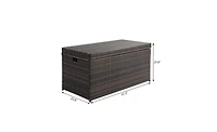 Simple And Practical Outdoor Deck Box Storage Box Gradient