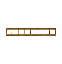 Garden Raised Bed 141.7"x15.7"x15.7" Corten Steel