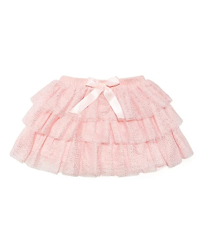 Sweet Wink Little and Big Girls Ballet Bow Tiered Tutu Skirt