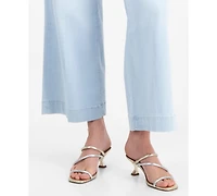 Guess Women's Zoya Cropped Wide-Leg Jeans