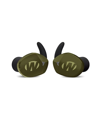 Walkers Silencer Bt 2.0 Rechargeable Electronic Earbuds (Od Green