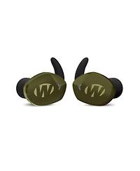 Walkers Silencer Bt 2.0 Rechargeable Electronic Earbuds (Od Green