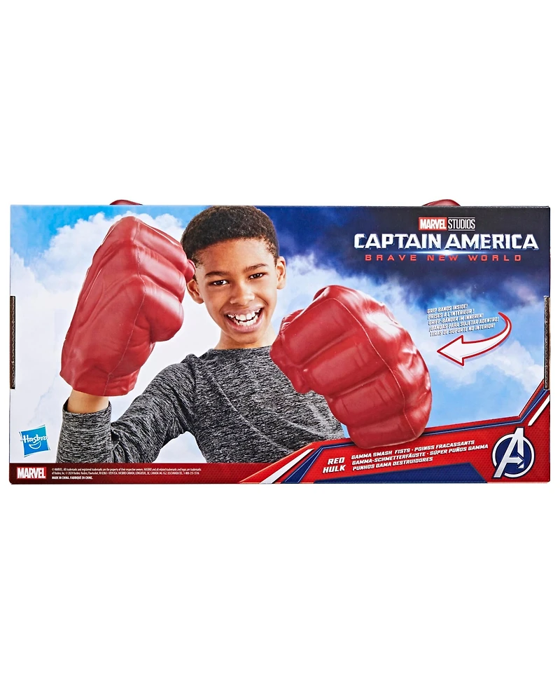 Marvel Avengers Captain America Brave New World Red Hulk Gamma Smash Fists