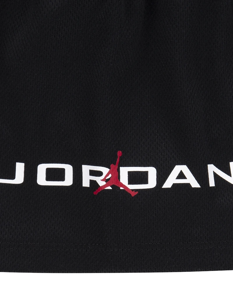 Jordan Toddler Boys 2-Piece T-Shirt and Mj Baseline Mesh Shorts Set