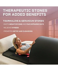LifePro Portable Home Sauna – Wooden Sauna Box, Outdoor Sauna Tent, and Infrared Sauna with Chromotherapy for Relaxation and Wellness