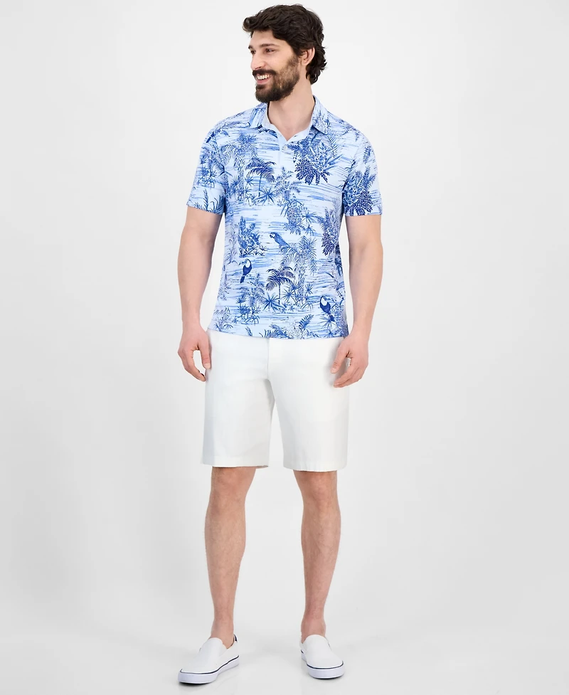 Tommy Bahama Men's Bird Sanctuary Classic-Fit Printed Polo Shirt
