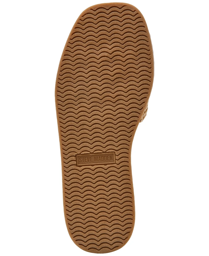 Steve Madden Women's Boardwalk Espadrille Slide Sandals