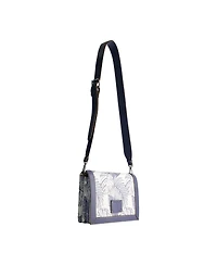 Tommy Bahama Graphic Leaf Print City Messenger Bag